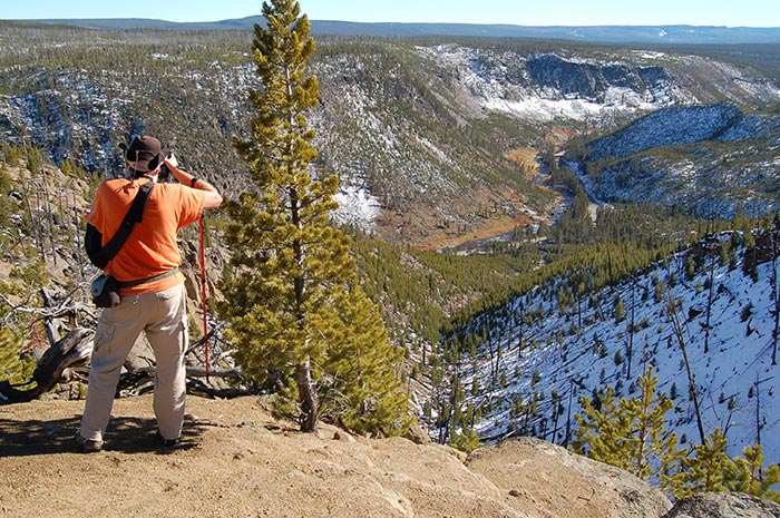 man-enjoying-monument-hikes