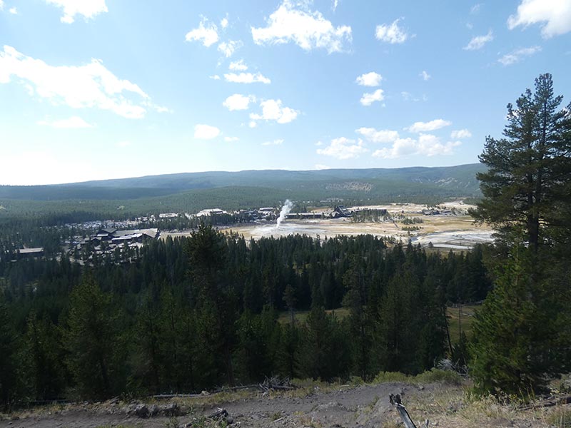 Old Faithful Observation Point Hike Shorter Yellowstone Walks and Hikes